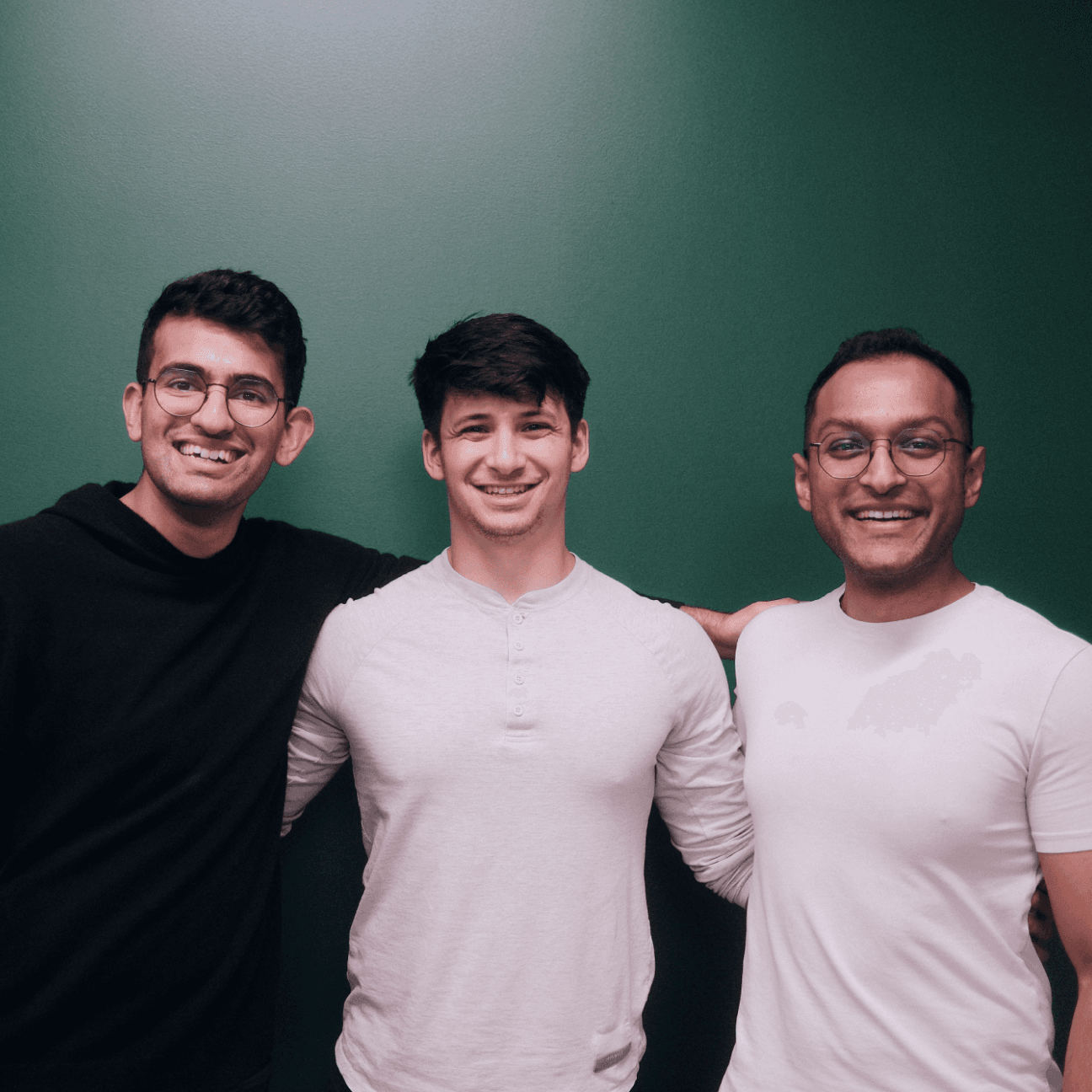 Hightouch founders Tejas Manohar, Josh Curl, and Kashish Gupta.