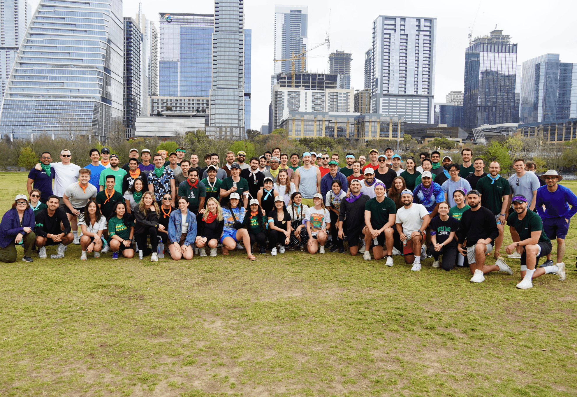 A group photo of all the Hightouch team members.