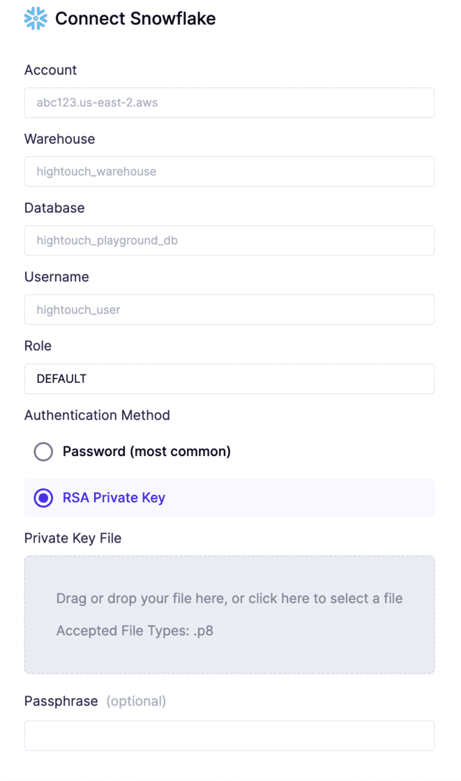 Image of Snowflake RSA Authentication