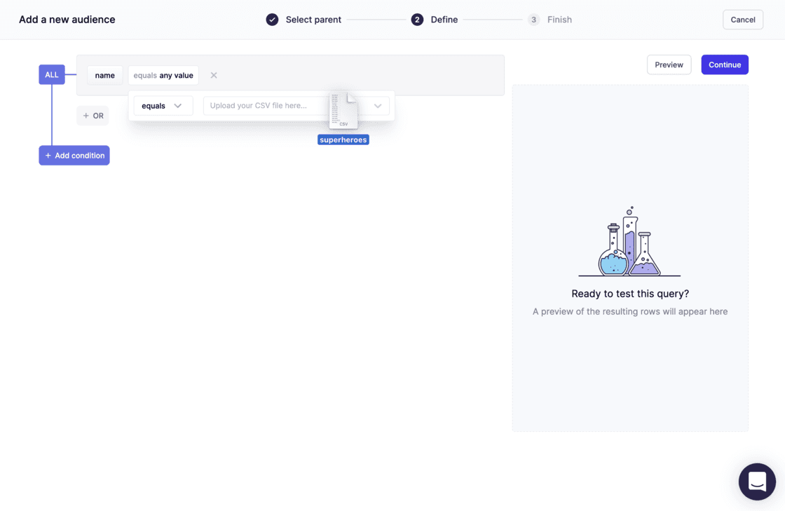 image of file drag and drop functionality