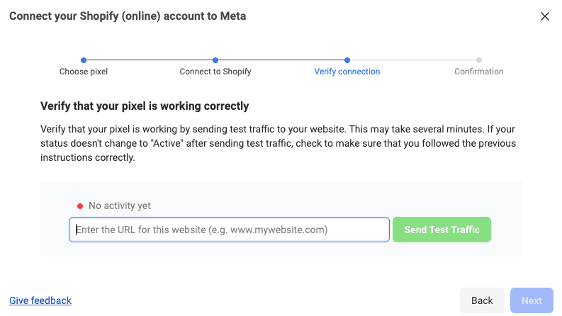 Verify your connection