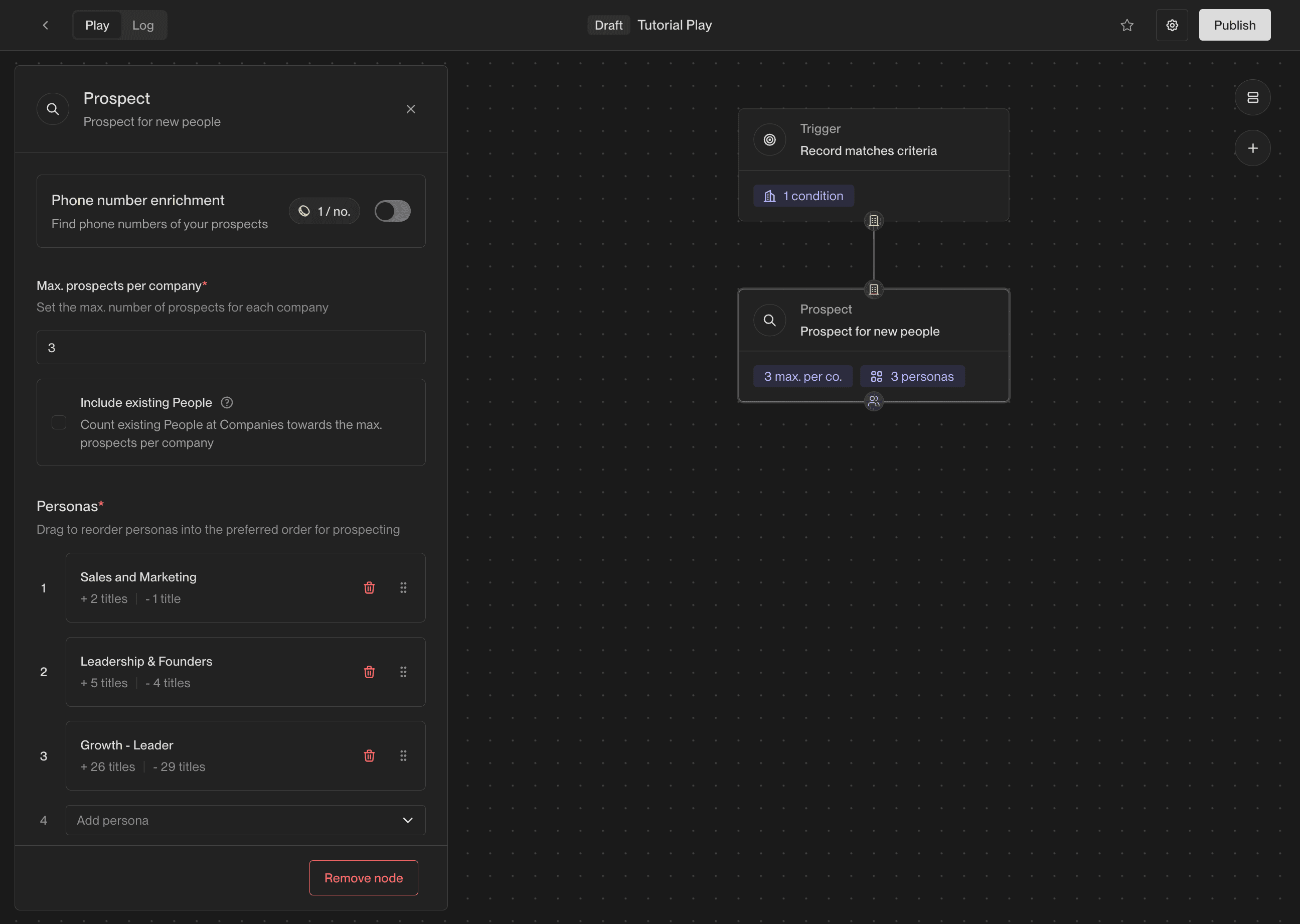 An example of the UniftGTM workflows
