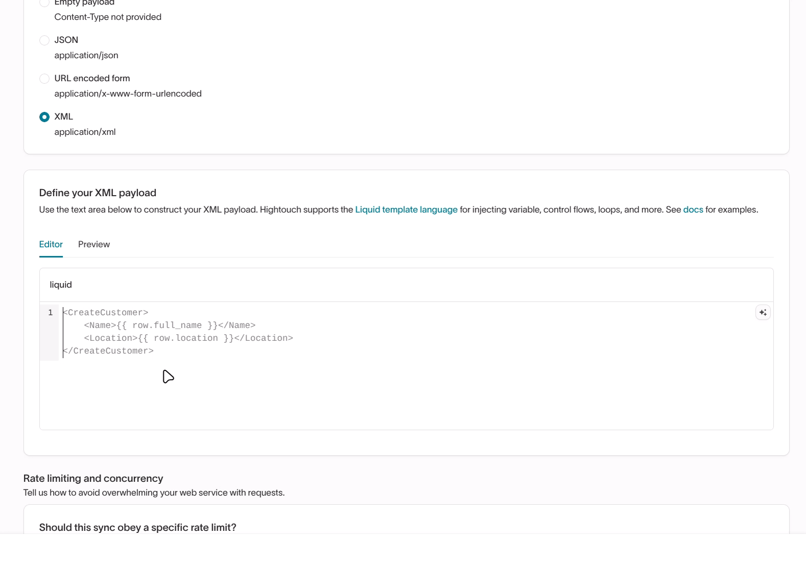 Beautify button formatting code in an editor