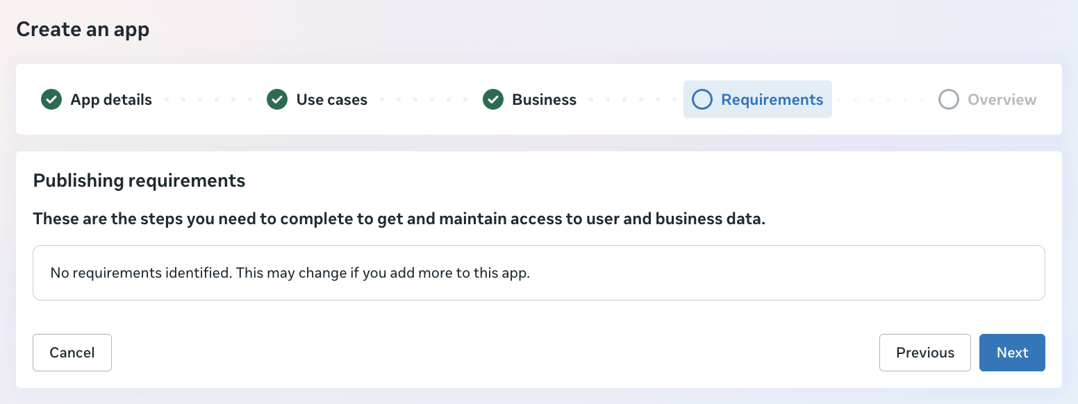 Reviewing app publishing requirements