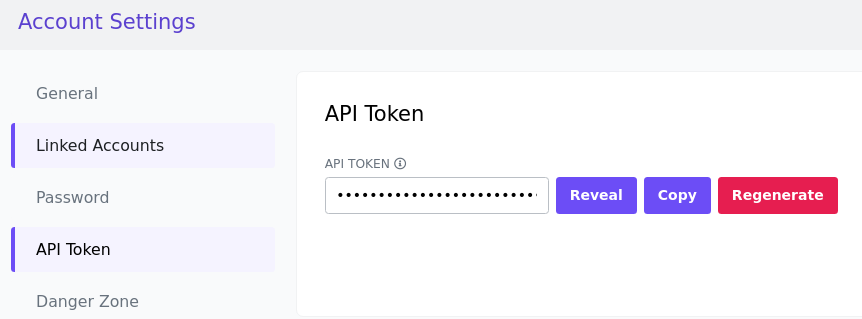 API Token